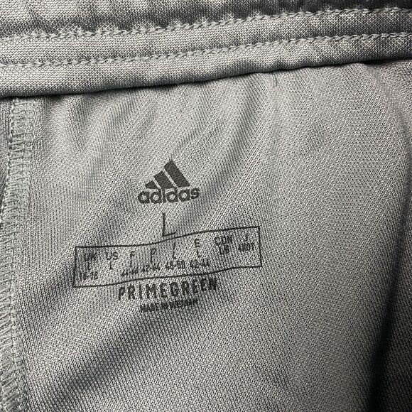 Adidas Pants Mens Large Gray Tiro AEROREADY Soccer Stripe Athletic Track - Picture 3 of 11